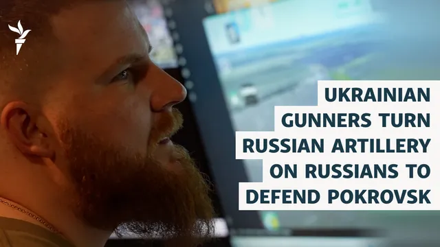 Ukrainian gunners turn the tide using captured Russian artillery near Pokrovsk
