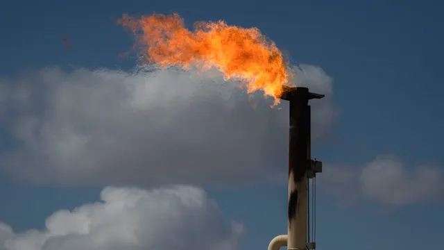 Natural gas prices plunge in Texas as producers burn off excess supply