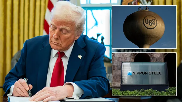 Trump approves Nippon Steel investment in U.S. Steel while keeping headquarters in Pittsburgh