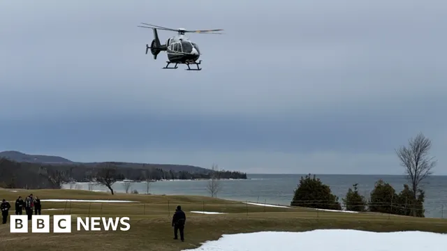 Helicopter crews rescue 23 people stranded on ice shelf in Ontario
