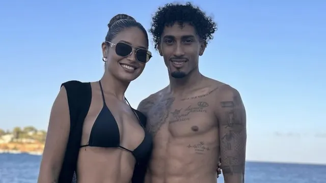 Raphinha defends wife Natalia during international break in Spain