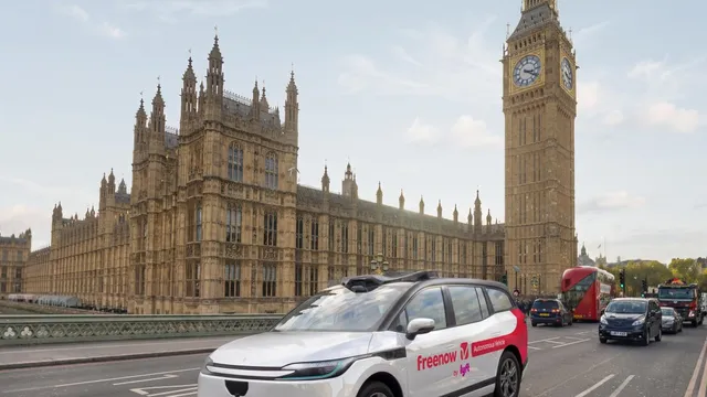 Lyft and Baidu launch autonomous vehicle testing in London