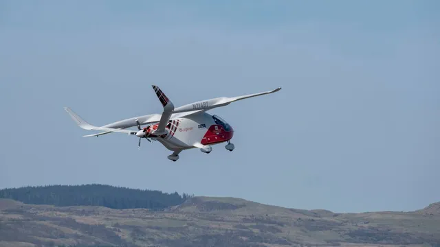 Royal Mail demonstrates first electric aircraft flights in Scotland