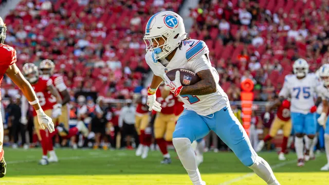 Titans coach condemns cheap hit on Wan'Dale Robinson during practice