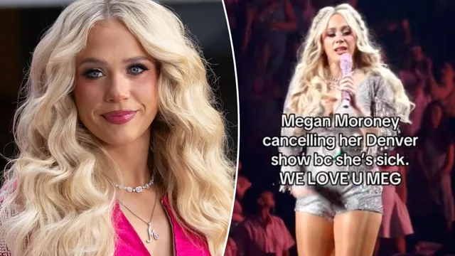 Megan Moroney cancels concert in tears due to illness