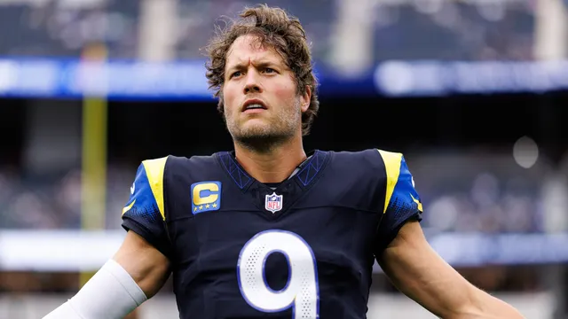 Matthew Stafford backs Ty Simpson as Rams draft young quarterback
