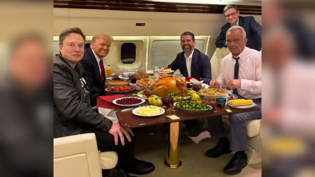 Robert F. Kennedy Jr. shares altered Thanksgiving photo with Trump and Musk