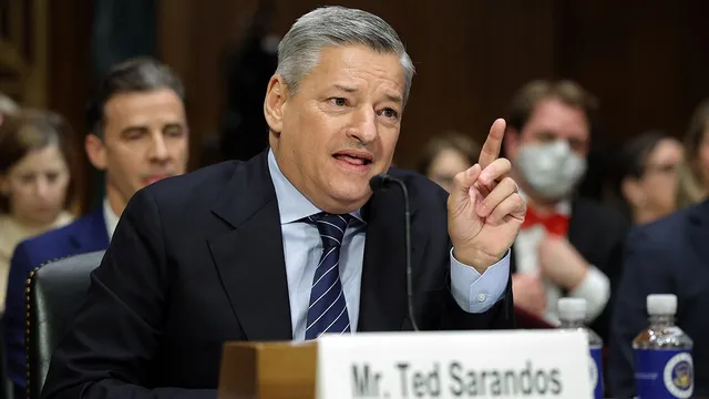 Ted Sarandos faces Senate scrutiny over Netflix's $72 billion deal