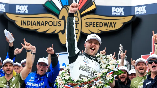 Felix Rosenqvist clinches historic Indianapolis 500 win