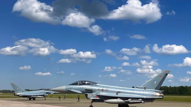 NATO jets intercept and shoot down drone over Latvia