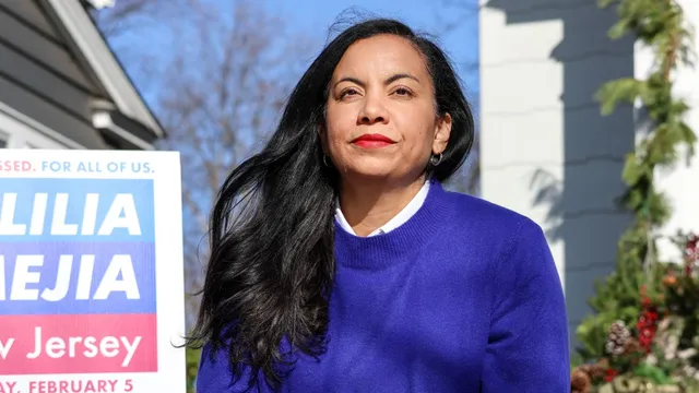 Analilia Mejia leads Republican Joe Hathaway by 17 points in New Jersey election
