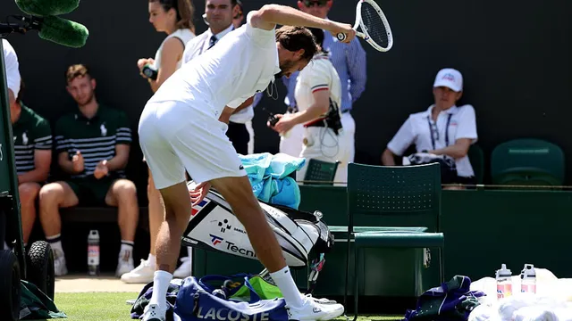 Daniil Medvedev eliminated in first round upset at Wimbledon