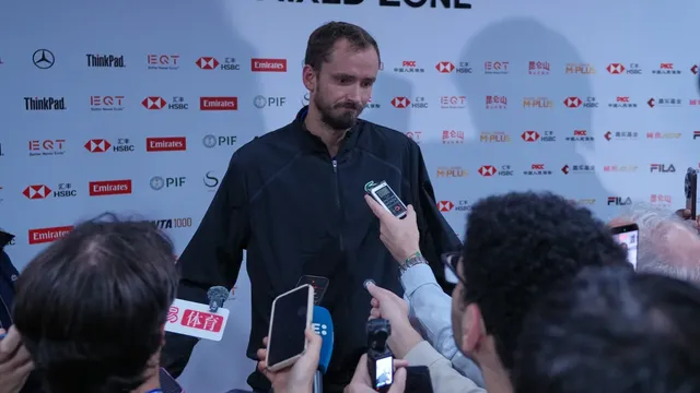 Daniil Medvedev disqualified from China Open semifinal after hitting spectator with ball
