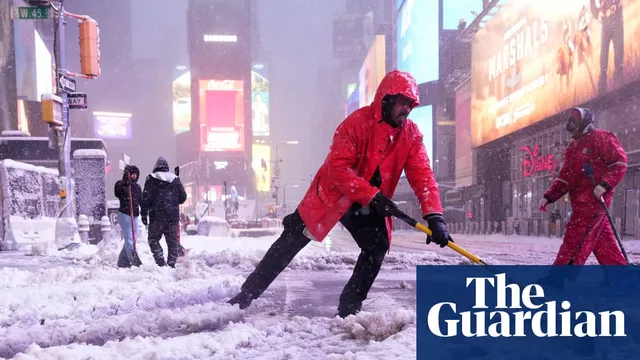New York City faces historic blizzard as winter storm paralyzes the region