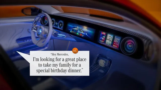 Mercedes partners with Google to revolutionize navigation with AI conversations