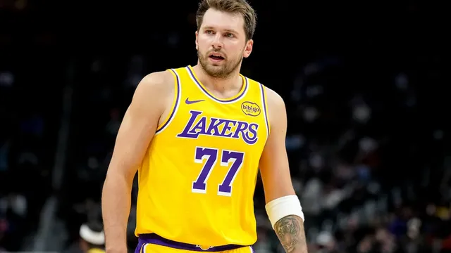 Luka Doncic makes a timely return to Lakers practice amid playoffs
