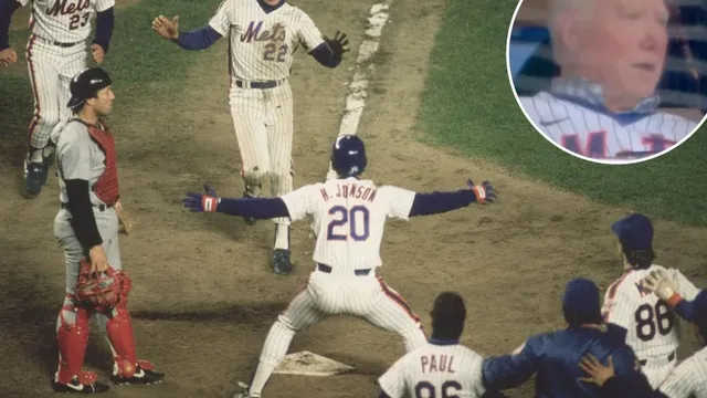 Ray Knight shocks fans with profanity during Mets reunion