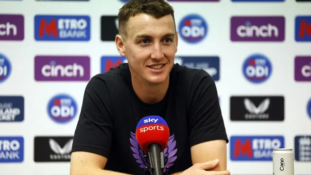 England struggles in ODI series after early collapse in match