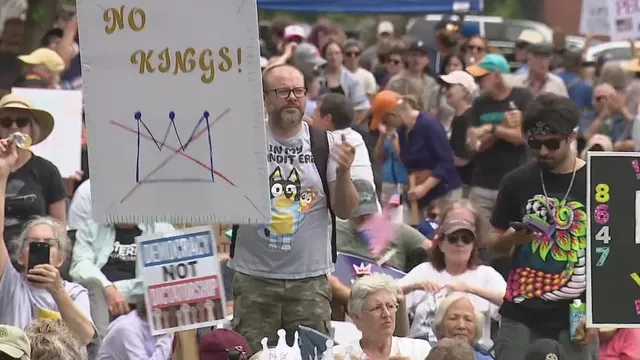 No Kings protests organize early voting events across Minnesota and Michigan