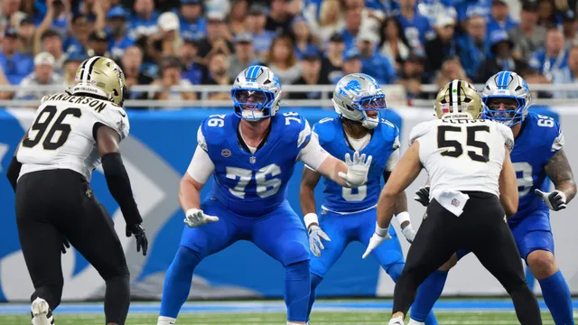 Detroit Lions rule out starting offensive linemen Blake Miller and Christian Mahogany for Thursday game against Buffalo Bills