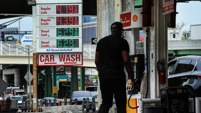 Gas prices soar to record levels due to war with Iran