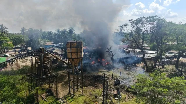 Myanmar military airstrike kills 49 near market in Rakhine state