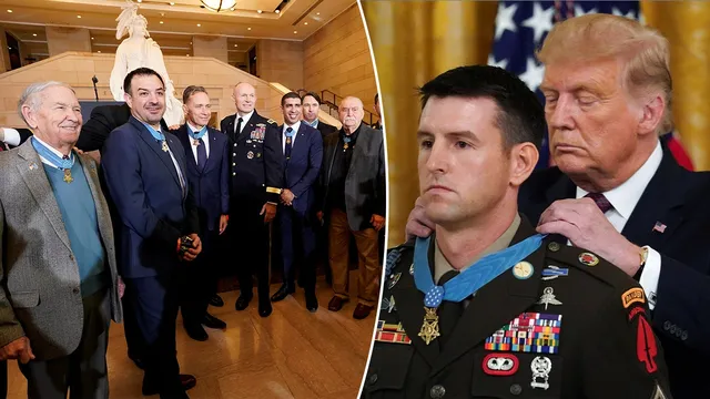 William Swenson honors fallen comrades with Medal of Honor dedication