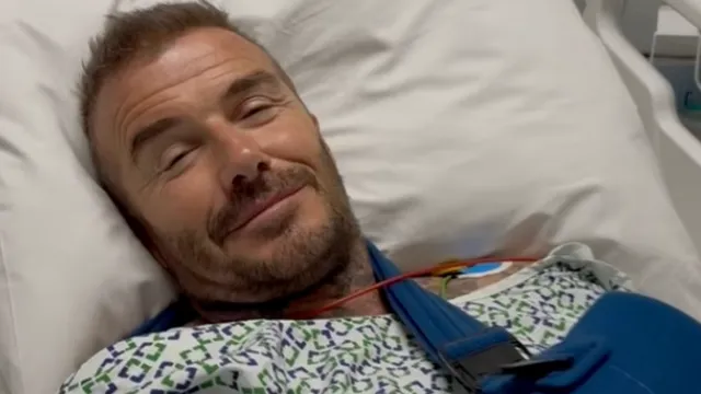 David Beckham hospitalized for surgery on long-term injury