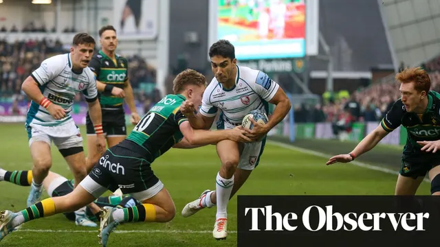 Gloucester holds strong to end Northampton's home winning streak