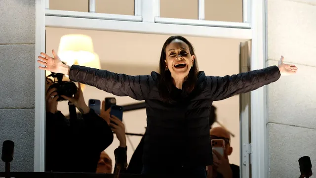 Maria Corina Machado defies Maduro as she appears in Oslo