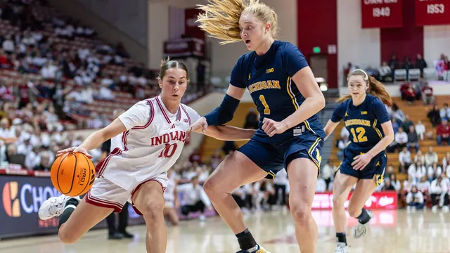Michigan dominates Indiana to secure another conference win
