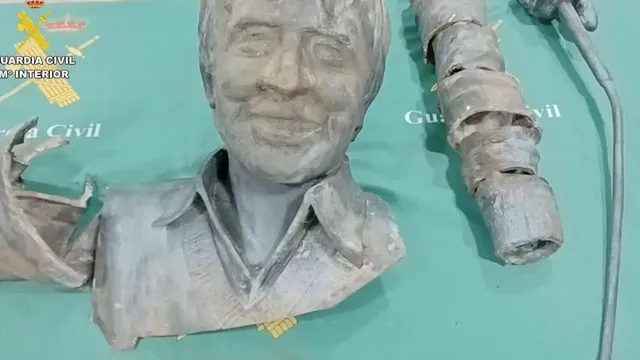 Thief cuts Seve Ballesteros statue into pieces for bronze sale