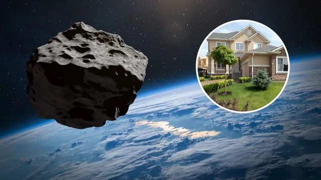 NASA tracks house-sized asteroid nearing Earth today