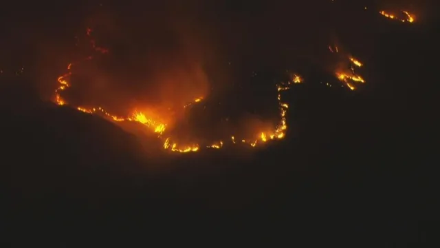 Evacuation warnings issued as Line Fire grows in Highland, CA
