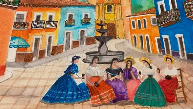 Hugh Leeman's AI Art Class Preserves Immigrant Memories