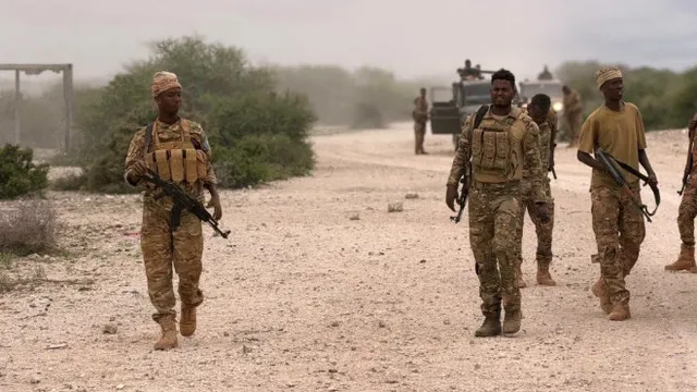 Somali soldiers say dozens killed in al Shabaab battle near Buurhakaba; ministry reports 75 militants dead