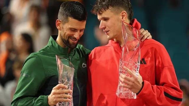 Teenager Jakub Mensik stuns Novak Djokovic in Miami Open final