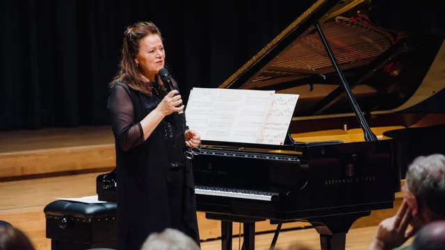 Kathryn Stott bids farewell in emotional final concert in Liverpool