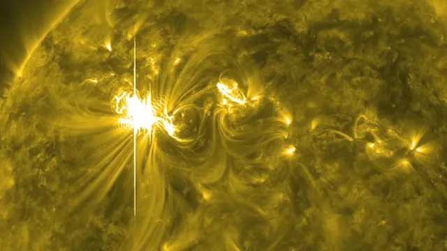 Powerful solar flare causes widespread radio blackout