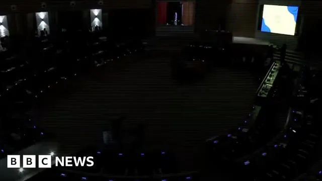 Zimbabwe parliament plunged into darkness during budget speech