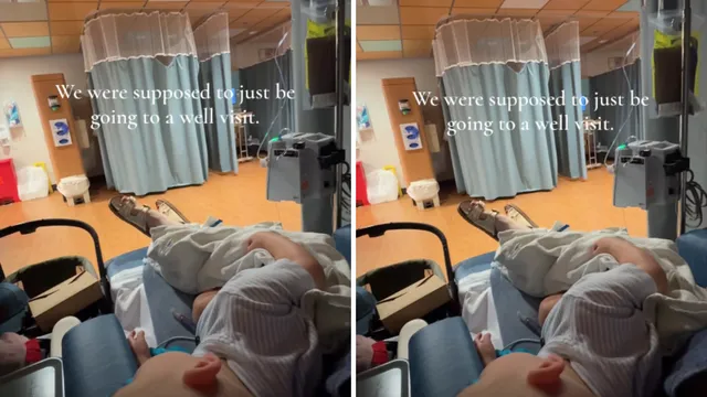 Mom discovers her toddler's cancer during a routine checkup