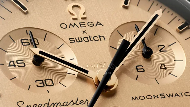 Swatch launches limited-edition MoonSwatch with Omega's gold