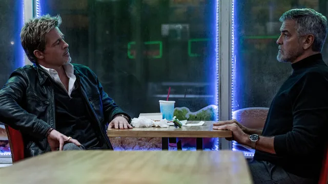 Brad Pitt and George Clooney shine in underworld fixers film