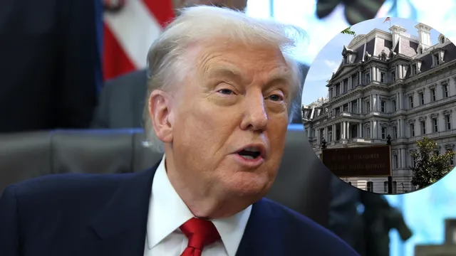 Trump plans to repaint historic building in stark white
