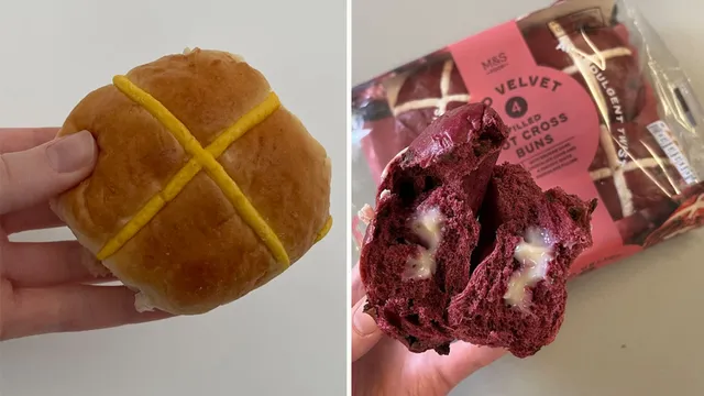 M&S launches indulgent new hot cross buns for Easter