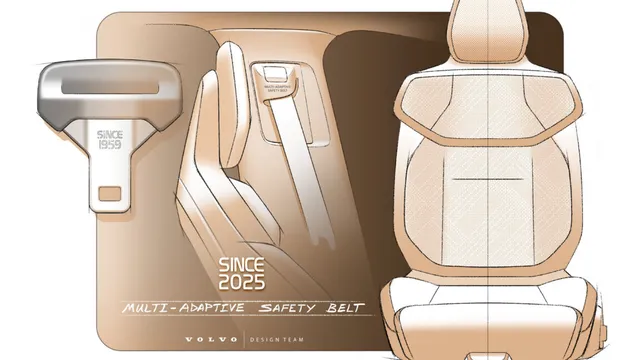Volvo introduces innovative seat belt technology to enhance passenger safety