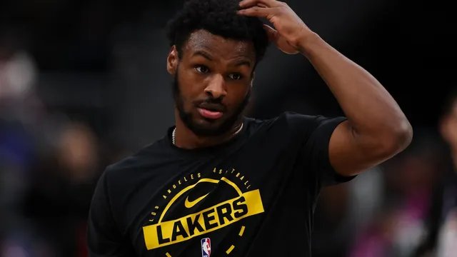 Bronny James sidelined as Lakers face Knicks