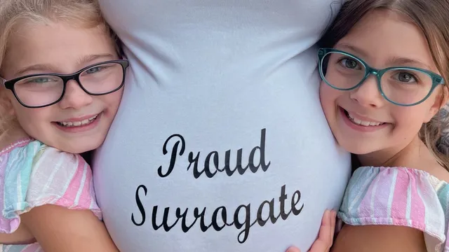 Surrogate shares the emotional journey of carrying twins for same-sex couple