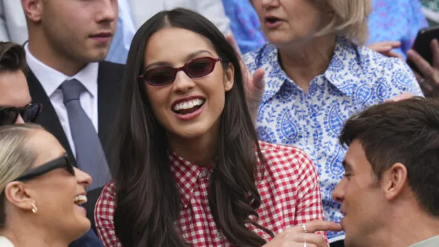 Olivia Rodrigo stuns Wimbledon crowd with star-studded appearance