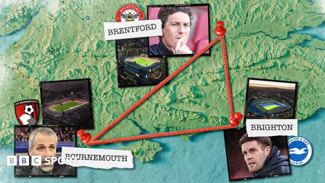 Brighton, Bournemouth, and Brentford outperform England's top football clubs in Premier League matches